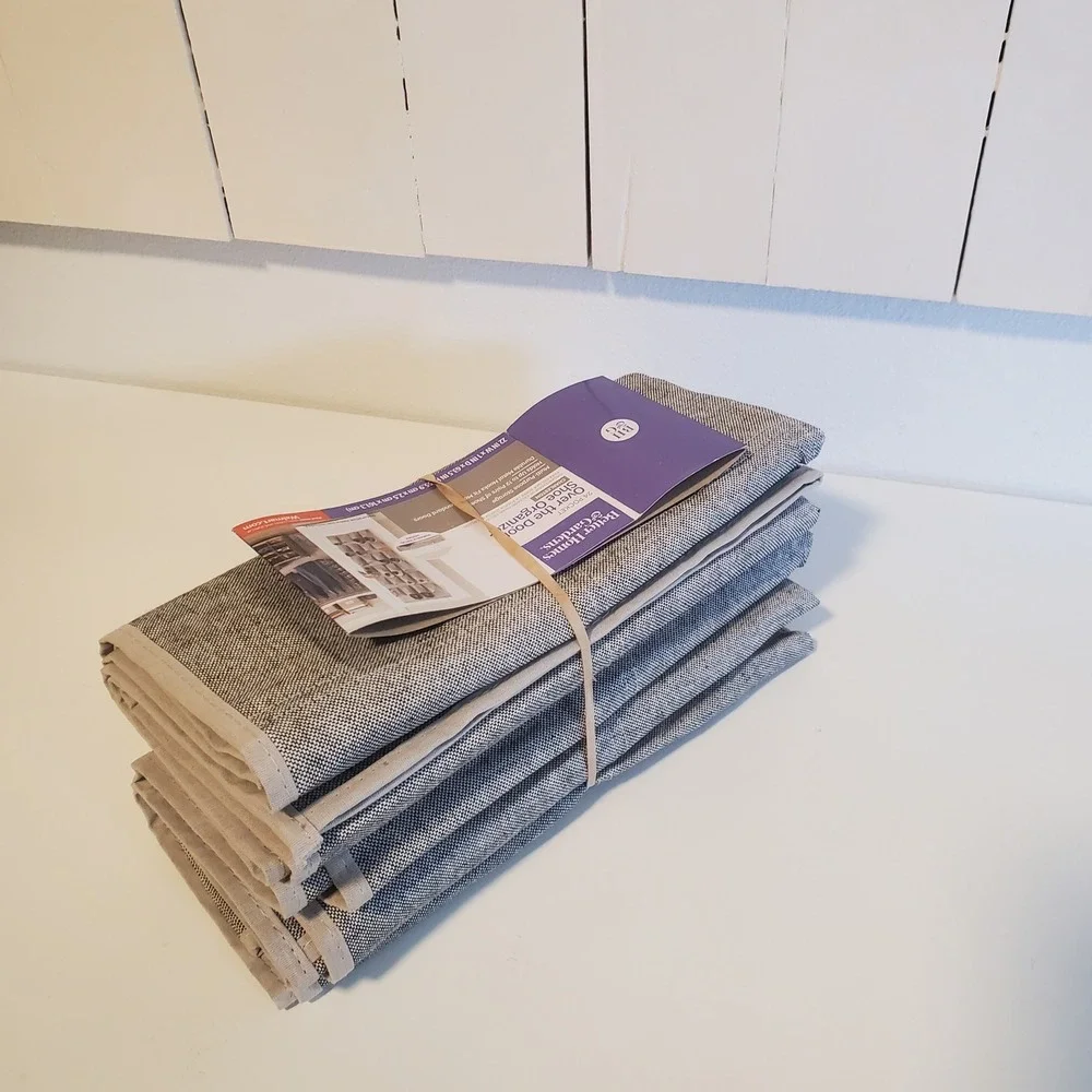 Better Homes & Gardens 24 Pocket Over the Door Shoe Organizer Charleston Gray